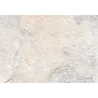 Carrelage sol extérieur effet Pierre de Bali Munduk Blanc R12 45x65 cm